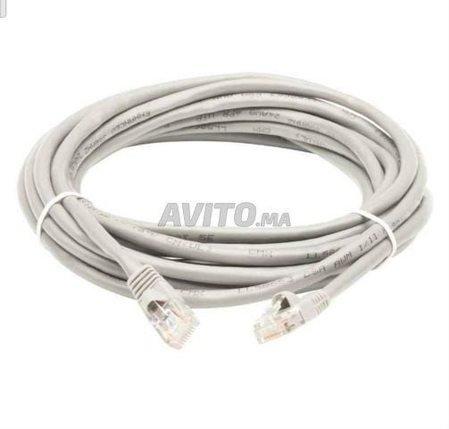 🚀 كابل شبكة RJ45 Cat 6 طول 10متر 🔥 - 2
