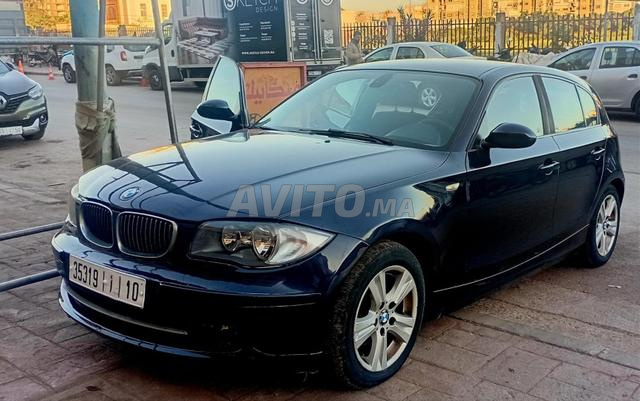 BMW Série1 modèle 2009 dédouanée en 2013 à Casablanca