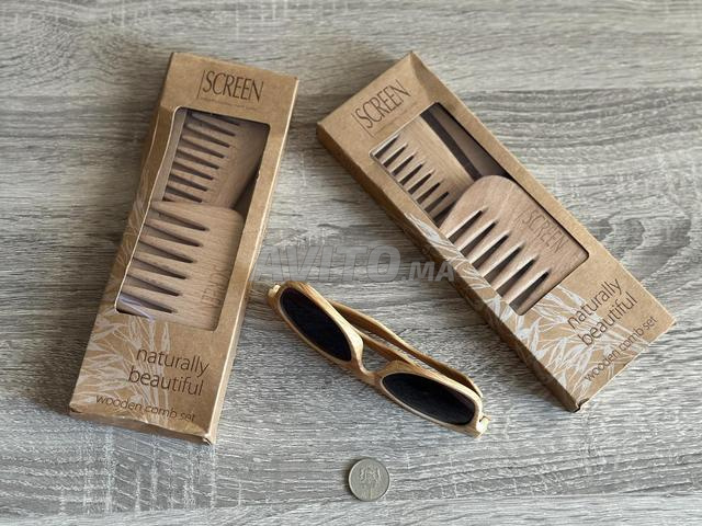 حزمة الجمال الطبيعي - أمشاط ونظارات 🌿