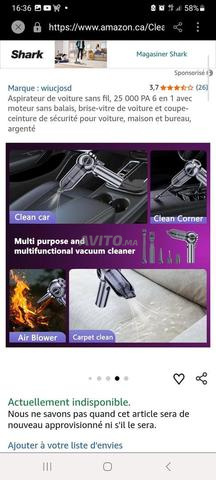 مكنسة كهربائية للسيارات 2 في 1 - 2