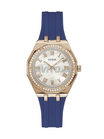 Montre GUESS Femme Bleu Or Rose Analogique GW0872L3 - 2