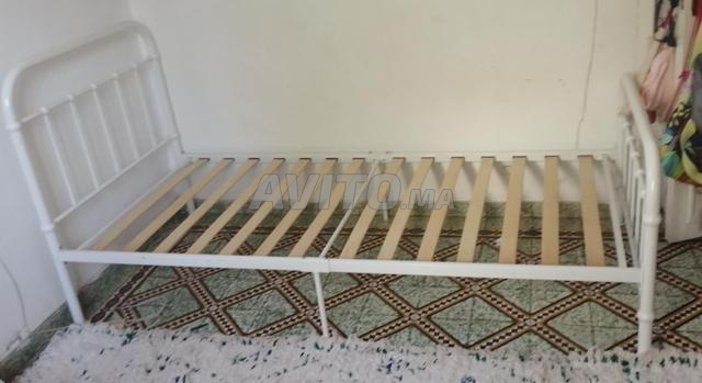 سرير أطفال 200x90 مع مرتبة - 2