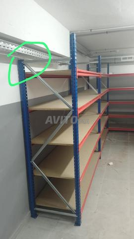 رفوف معدنية للمستودع