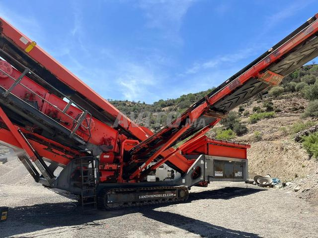Crible 3 Étages Sandvik QA451