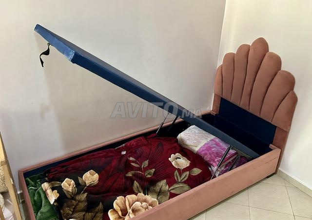 سرير أطفال مع تخزين - 2