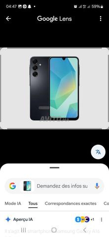 سامسونج A 16 أسود مفتوح لجميع المشغلين - 2