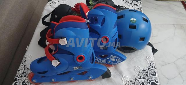 عجلات قابلة للتعديل، خوذة، واقيات - 2