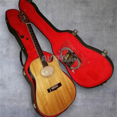 Guitare électro-acoustique Vantage avec sa case