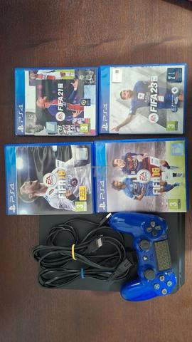 بلاي ستيشن 4 سليم مع يد تحكم (شاحن) فيفا 16/18/21/23