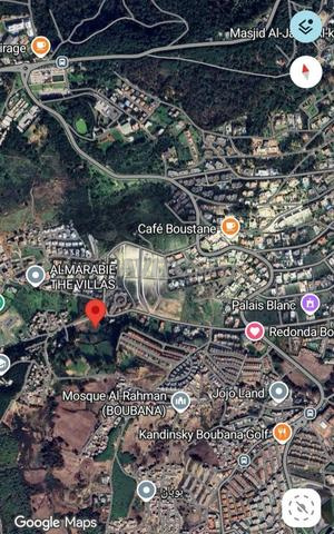 Terrain de 2500m² situé à Boubana Tanger