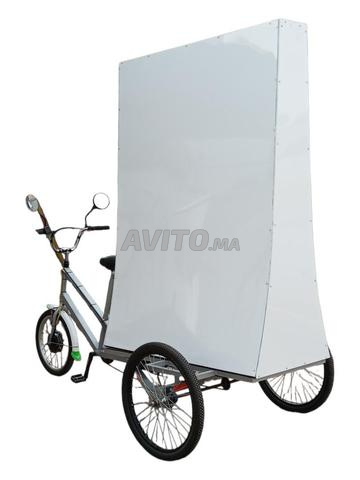 دراجة ثلاثية العجلات إعلانية - 2