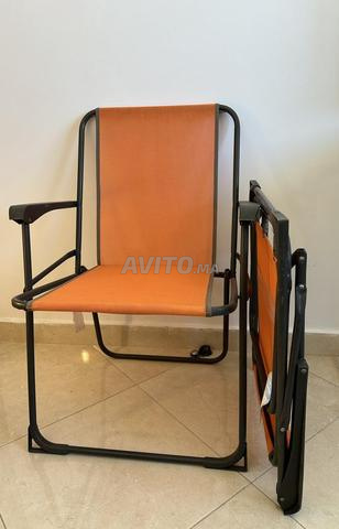 🪑 2 chaises de plage pliantes