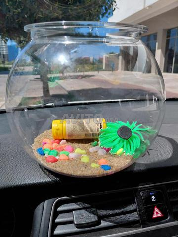 وعاء مع سمكتين ذهبيتين - 2