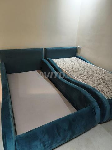 2 lits sans matelas - 2