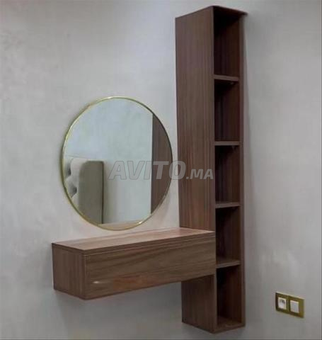 Coiffeuse miroir led avec niche 😍 - 2