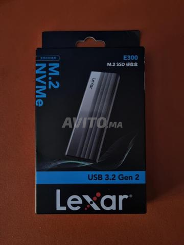 Boîtier NVME SSD M.2 LEXAR E300 10Gbps - 2
