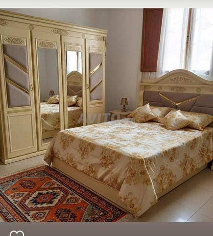 Lit complet avec armoire et coiffeuses neuf - 2