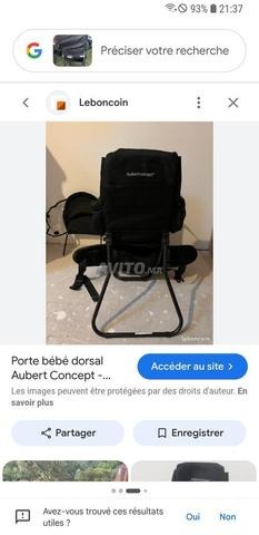 Sac à dos porte-bébé dorsal randonnée