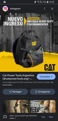 Sac à dos outillage Caterpillar