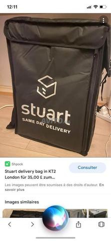 Sac à dos de livraison isotherme