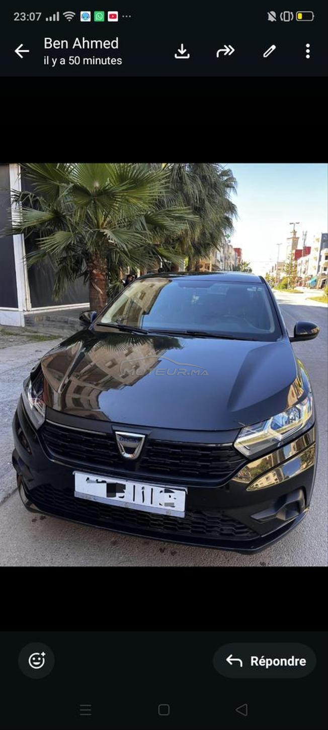très belle voiture intermédiaire bla matbarztouni 