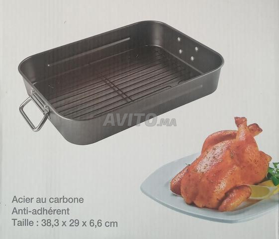 Rôtissoire à poulet en acier au carbone antiadhésif - 2