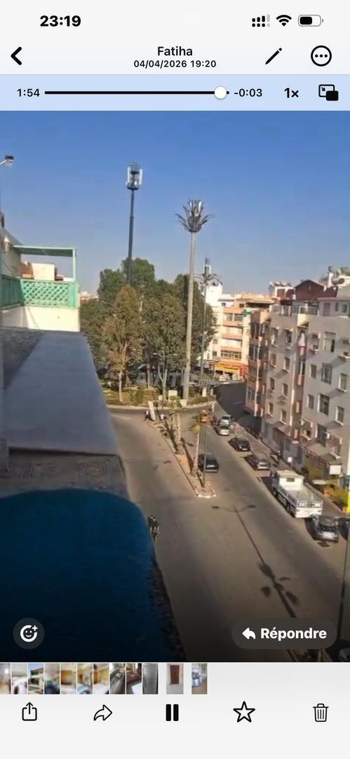 Appartement spacieux à louer vide sur Hay Salam