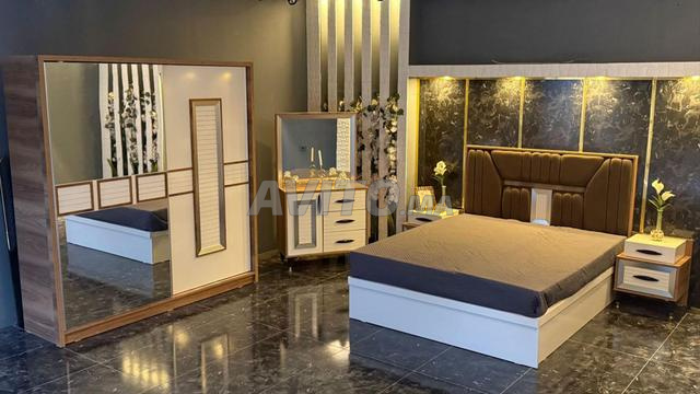 غرف نوم عصرية بتصميم تركي أنيق وخشب MDF ممتاز - 2