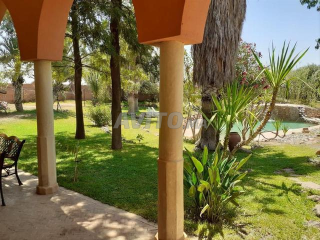 فيلا حديقة مسبح طريق فاس - 2