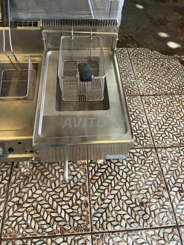 Friteuse posable thermostat gaz