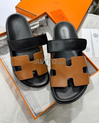 Sandale Hermès En Vrai Cuir HR7650 - 2