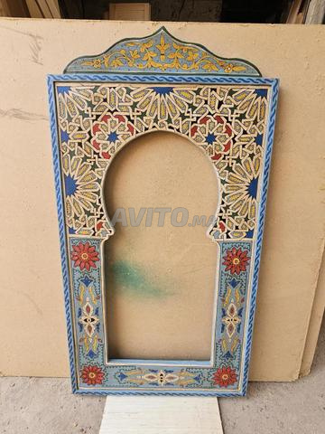 إطار مرآة تقليدي ديكور - 2