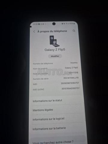 Zflip 5 Avec étui de protection
