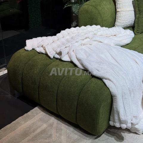 Salon moderne 💥 vert ROYAL, pour usage quotidien - 2