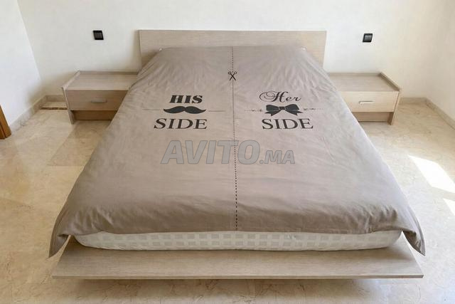 Lit complet à vendre avec matelas médical