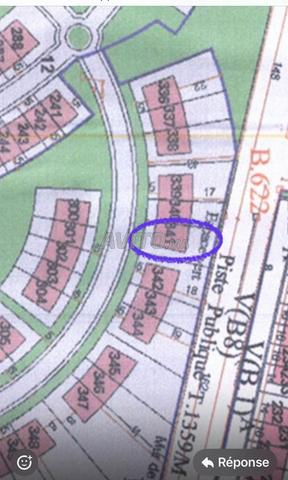 Terrain Villa 636m² à vendre Marrakech Argan Golf