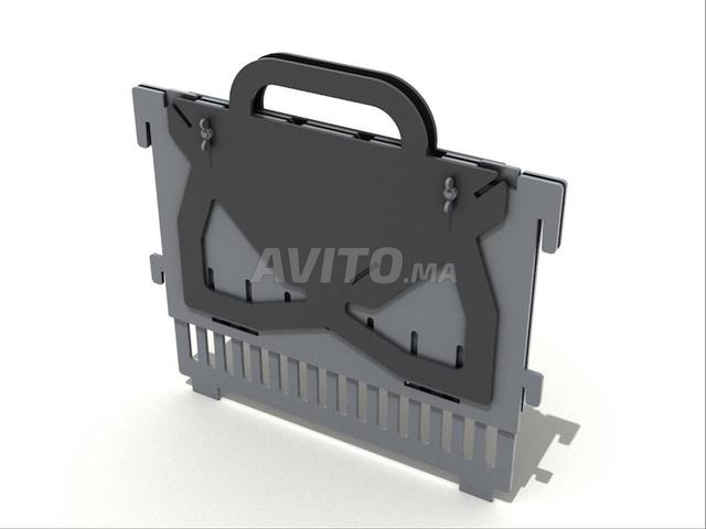 شواية فحم محمولة قابلة للطي - 2