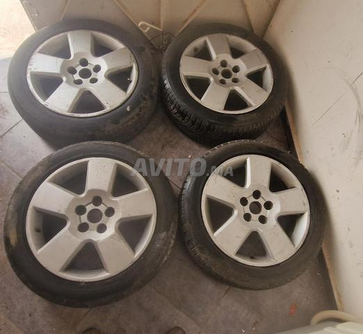 4 جنوط 17 بوصة أصلية سكودا