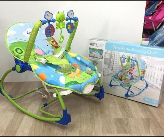 Chaise à bascule musicale pour bébé