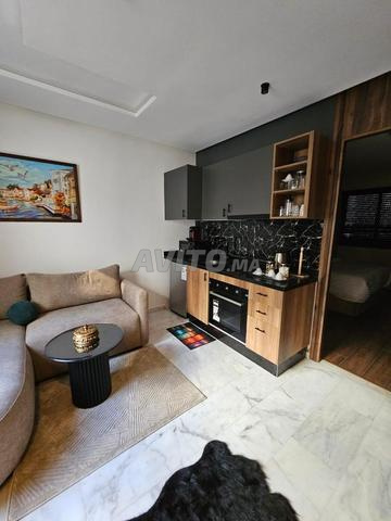 Studio moderne avec terrasse couverte – Palmier - 2