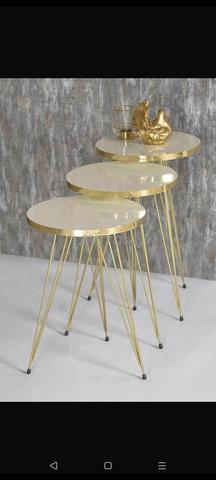 Table Jiko en trois pièces, marchandise turque - 2