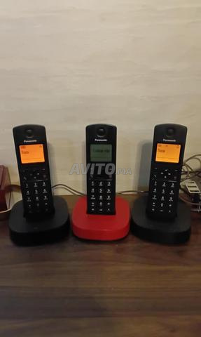 TÉLÉPHONE ☎️ FIXE SANS FIL Panasonic trio - 2