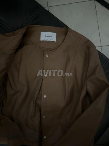 Veste en cuir Stradivarius - 2