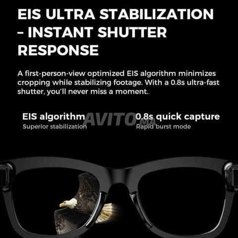 Lunettes Audio Intelligentes avec Caméra Intégrée - 2