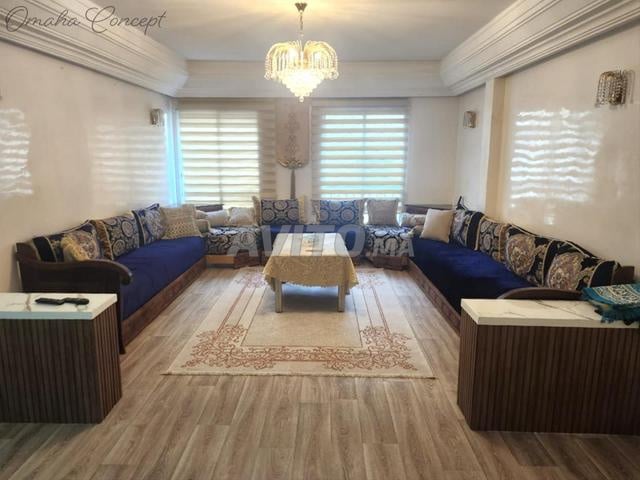 Appart Meublé 120m² 3ChS 2è étage Garage Maarif