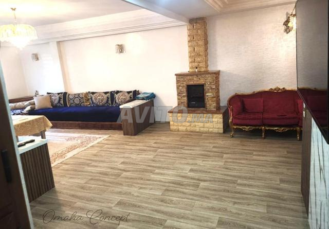 شقة مفروشة 120م² 3غرف نوم الطابق الثاني كراج المعارف - 2