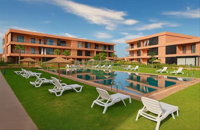 Bel appartement T3 vide rez de jardin neuf