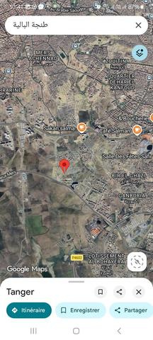 Terrain 367 m², garage, 5 étages, lotissement 12000 dirhams