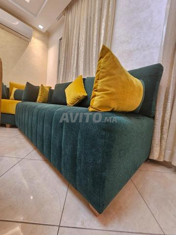 صالون زاوية رائع عصري ربيعي مريح - 2