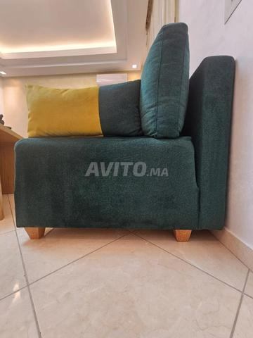 Superbe Salon d’Angle Moderne Printanier Confort